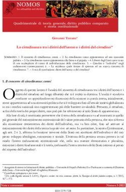 La cittadinanza tra i diritti dell'uomo e i diritti del cittadino
