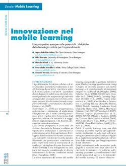 Innovazione nel mobile learning