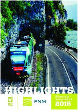 HIGHLIGHTS Bilancio di 2016 - Sostenibilit&agrave; - FnmGroup