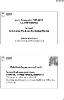 Corso di Semeiotica Medica e Medicina Interna - Unife