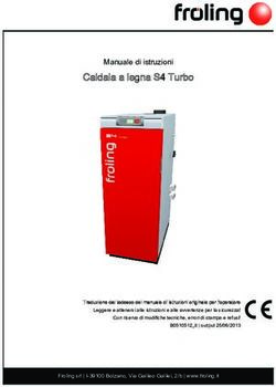 Caldaia a legna S4 Turbo - Manuale di istruzioni - Meier ...