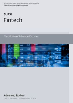 Fintech Certificate of Advanced Studies - SUPSI