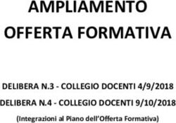 AMPLIAMENTO OFFERTA FORMATIVA - DELIBERA N.3 - COLLEGIO DOCENTI 4/9/2018 DELIBERA N.4 - COLLEGIO DOCENTI 9/10/2018 - Istituto Comprensivo di Vergiate