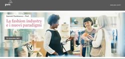 LA FASHION INDUSTRY E I NUOVI PARADIGMI - SUMMIT PAMBIANCO - PWC 16 NOVEMBRE 2021
