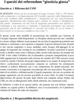 I quesiti dei referendum "giustizia giusta" - Friulisera