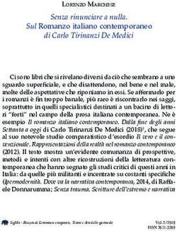SENZA RINUNCIARE A NULLA. DI CARLO TIRINANZI DE MEDICI - SERENA