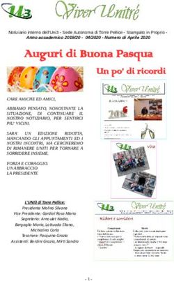 Auguri di Buona Pasqua - Unitre Piemonte