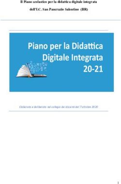 Il Piano scolastico per la didattica digitale integrata dell'I.C. San Pancrazio Salentino (BR) - Elaborato e deliberato nel collegio dei docenti ...