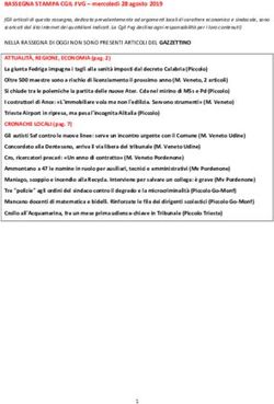 RASSEGNA STAMPA CGIL FVG - mercoled&igrave; 28 agosto 2019