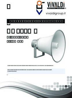 PH100M Altoparlante a tromba - MANUALE D'USO E MANUTENZIONE - Vivaldi Group