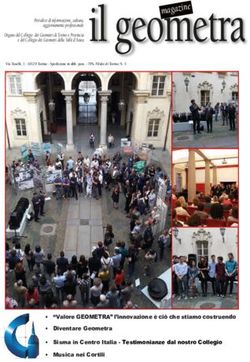 E del Collegio dei Geometri della Valle d'Aosta il geometra - Collegio Geometri Torino