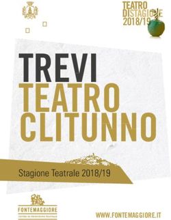 TREVI TEATRO CLITUNNO 2018/19 - Fontemaggiore