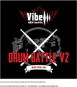 REGOLAMENTO GARA "DRUM BATTLE V2" - SABATO 22/06/2019 Giardini di Toronto, Supino (FR)