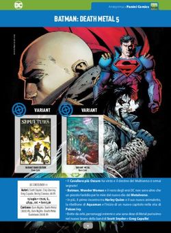 BATMAN: DEATH METAL 5 - Panini Comics