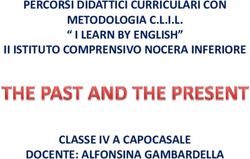 PERCORSI DIDATTICI CURRICULARI CON METODOLOGIA C.L.I.L. " I LEARN BY ENGLISH" II ISTITUTO COMPRENSIVO NOCERA INFERIORE CLASSE IV A CAPOCASALE ...