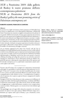 NUR a Paratissima 2019: dalla galleria di Banksy le nuove promesse dell'arte contemporanea palestinese NUR at Paratissima 2019: from the Banksy's ...