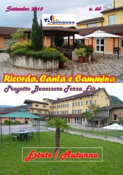 Estate / Autunno - Ricorda, Canta e Cammina - Associazione ...