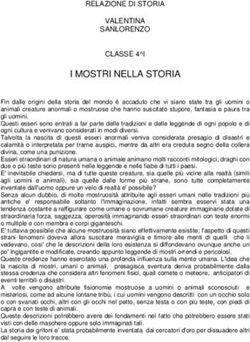 I MOSTRI NELLA STORIA - VALENTINA SANLORENZO CLASSE 4 I