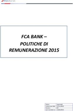 FCA BANK - POLITICHE DI REMUNERAZIONE 2015