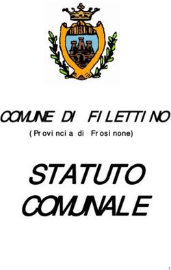 STATUTO COMUNALE COMUNE DI FILETTINO - (Provincia di Frosinone)