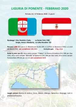 LIGURIA DI PONENTE - FEBBRAIO 2020 - CAMPERONLINE