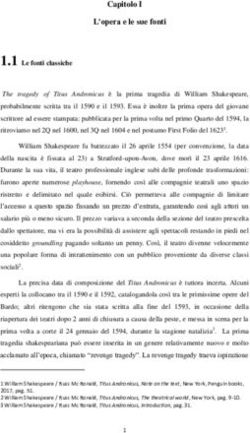 L'opera e le sue fonti - Webzine Theatron 2.0