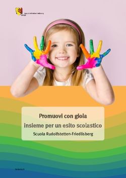 Promuovi con gioia insieme per un esito scolastico - Scuola Rudolfstetten-Friedlisberg