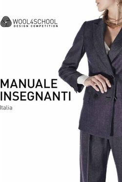 MANUALE INSEGNANTI Italia - Wool4School