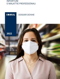 INFORTUNI E MALATTIE PROFESSIONALI - 2022 DOSSIER DONNE - INAIL