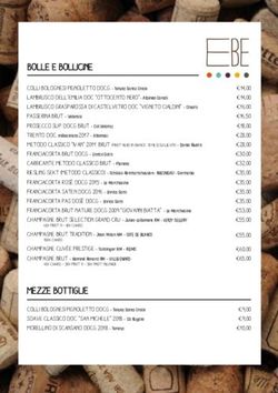 Bolle e bollicine - EBE Faenza