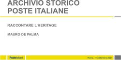 ARCHIVIO STORICO POSTE ITALIANE - RACCONTARE L'HERITAGE MAURO DE PALMA - Usfi