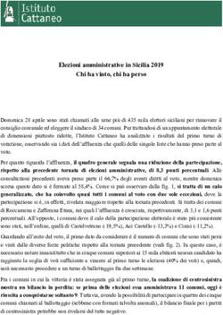 Elezioni amministrative in Sicilia 2019 Chi ha vinto, chi ha perso - Istituto Cattaneo