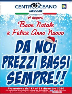 Buon Natale e Felice Anno Nuovo - vi augura - Centro Oceano