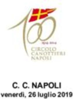 C. C. NAPOLI venerdì, 26 luglio 2019 - Circolo Canottieri Napoli