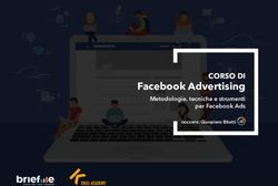 Facebook Advertising CORSO DI - docente: Gianpiero Bitetti - Krill Academy