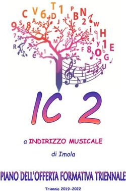 A INDIRIZZO MUSICALE di Imola - Triennio 2019-2022 - ic 2 imola