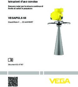 VEGAPULS 68 Quadrifilare 4 20 mA/HART - Istruzioni d'uso concise