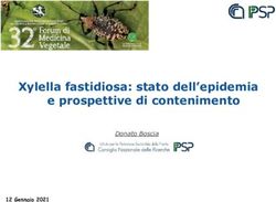 Xylella fastidiosa: stato dell'epidemia e prospettive di contenimento - 12 Gennaio 2021 - AgroNotizie