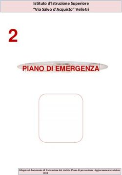 2 PIANO DI EMERGENZA - Istituto d'Istruzione Superiore "Via Salvo d'Acquisto" Velletri