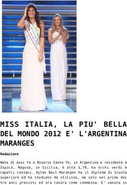 MISS ITALIA, LA PIU' BELLA DEL MONDO 2012 E' L'ARGENTINA MARANGES