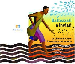 Battezzati e inviati La Chiesa di Cristo in missione nel mondo Veglia missionaria diocesana con invio - Diocesi di Treviso