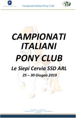 CAMPIONATI ITALIANI PONY CLUB - Le Siepi Cervia SSD ARL 25 - 30 Giugno 2019 - Fise