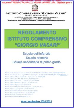 REGOLAMENTO ISTITUTO COMPRENSIVO - "GIORGIO VASARI"