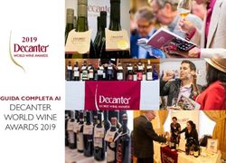 DECANTER WORLD WINE AWARDS 2019 - 2019 GUIDA COMPLETA AI
