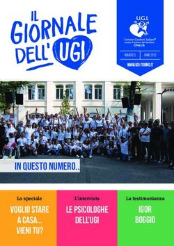 In questo numero... igor boggio - Casa UGI