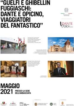 "GUELFI E GHIBELLIN FUGGIASCHI: DANTE E OPICINO, VIAGGIATORI DEL FANTASTICO" - Arvima
