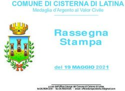 Rassegna Stampa COMUNE DI CISTERNA DI LATINA - Medaglia d'Argento al Valor Civile