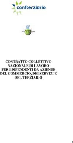 CONTRATTO COLLETTIVO NAZIONALE DI LAVORO PER I DIPENDENTI DA AZIENDE DEL COMMERCIO, DEI SERVIZI E DEL TERZIARIO