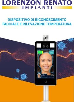 LORENZON RENATO DISPOSITIVO DI RICONOSCIMENTO FACCIALE E RILEVAZIONE TEMPERATURA