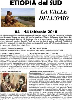 LA VALLE DELL'OMO - Zig Zag Viaggi